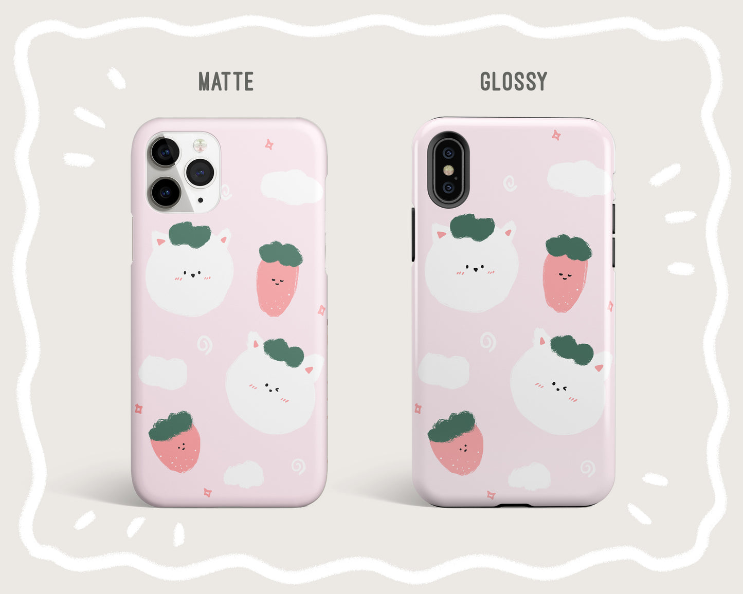 Strawberry Bear Phone Case