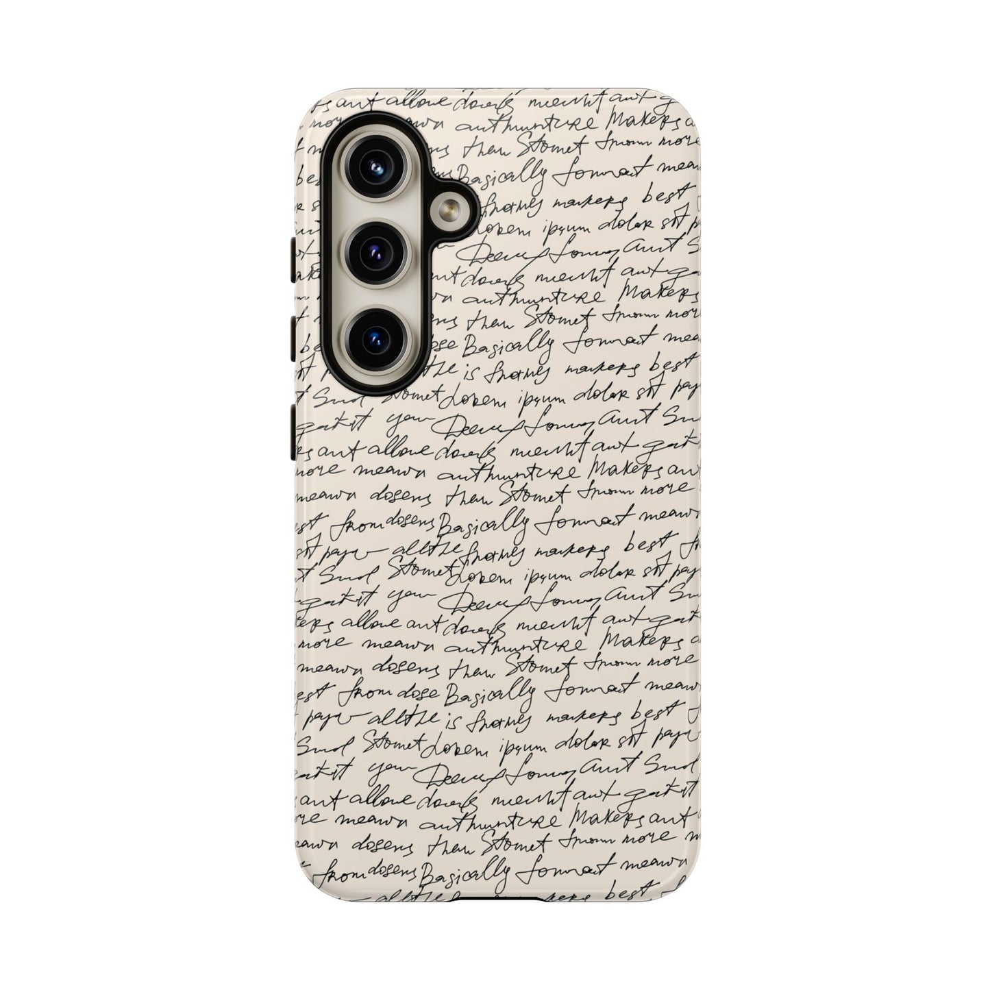 Art of Vintage Words Phone Case