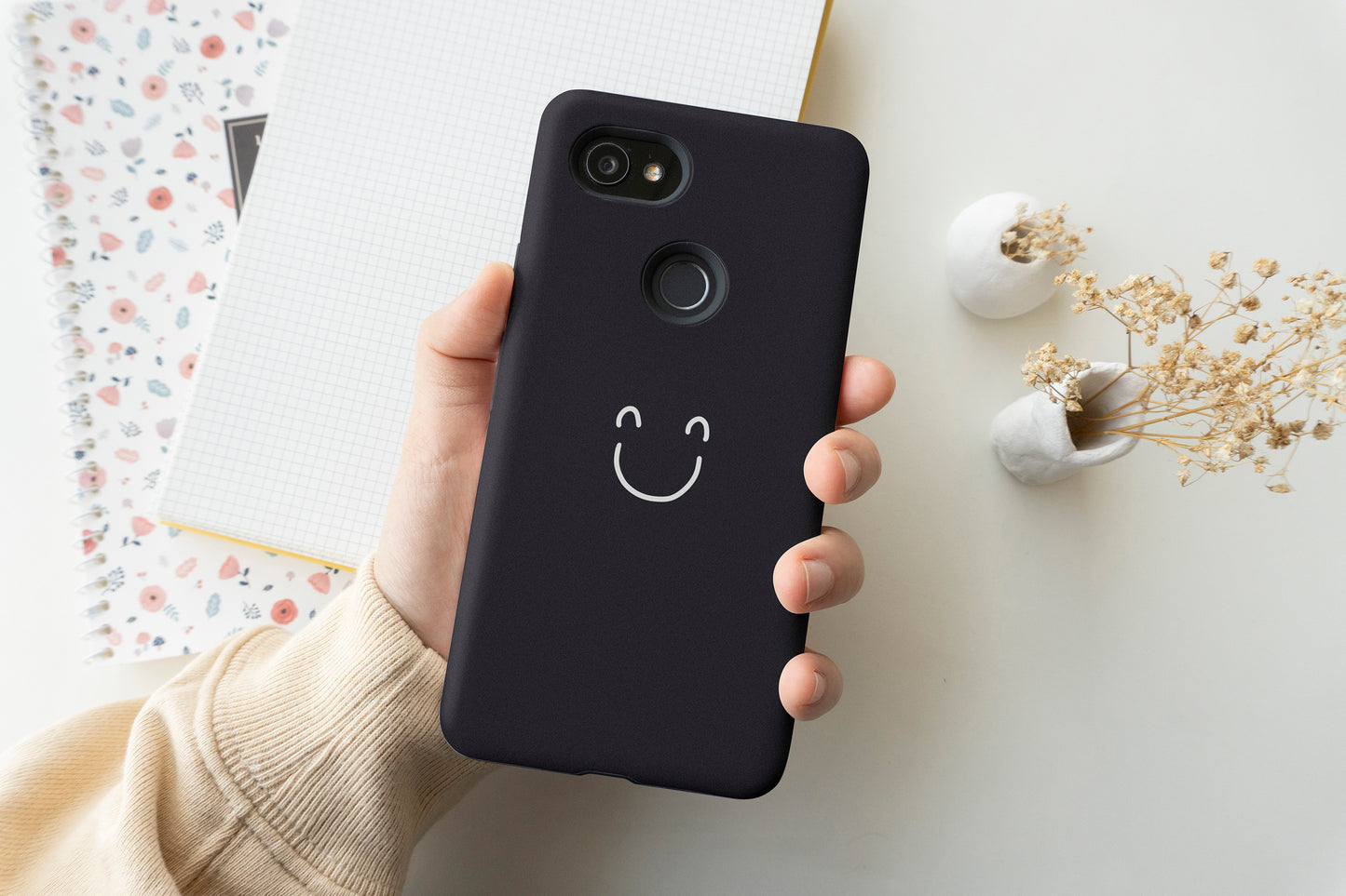 Happy Smile - Dark Phone Case