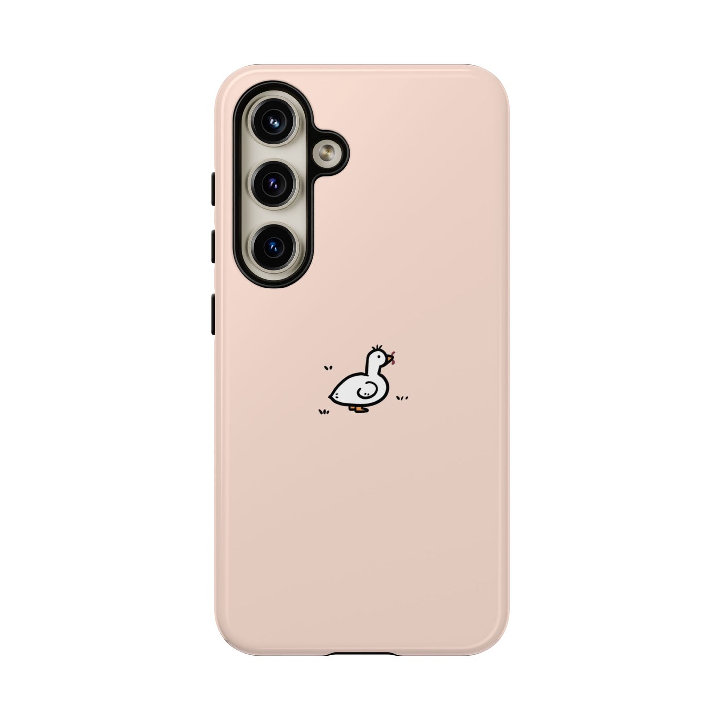 Little Duck Eating Worm Phone Case