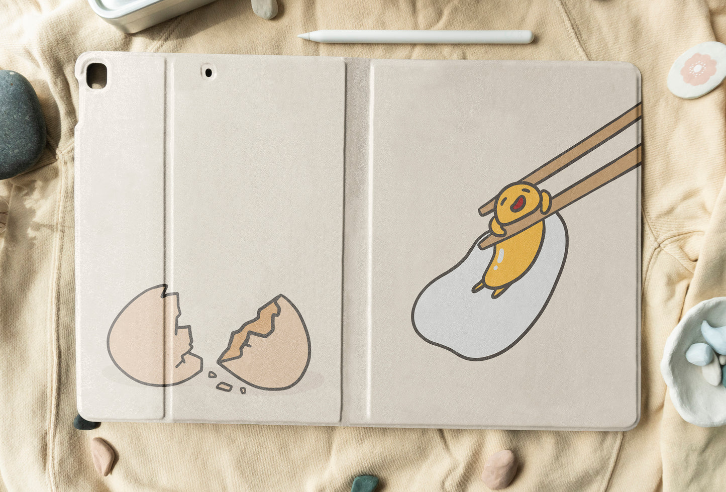 Happy Egg Yolk iPad Case
