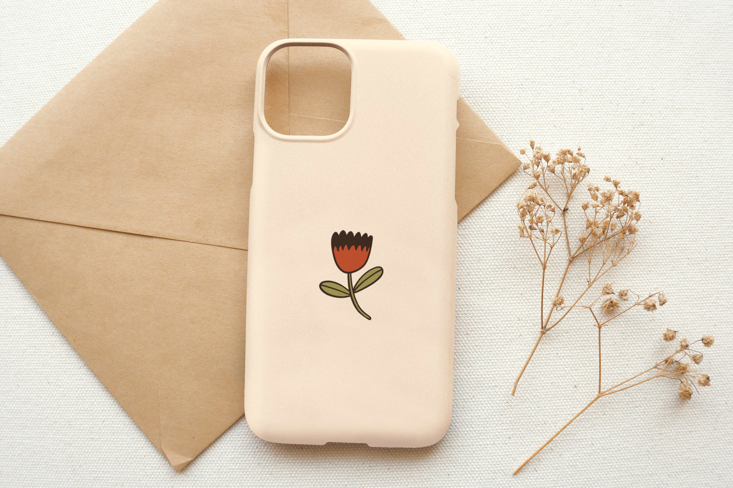 Red Flower Phone Case