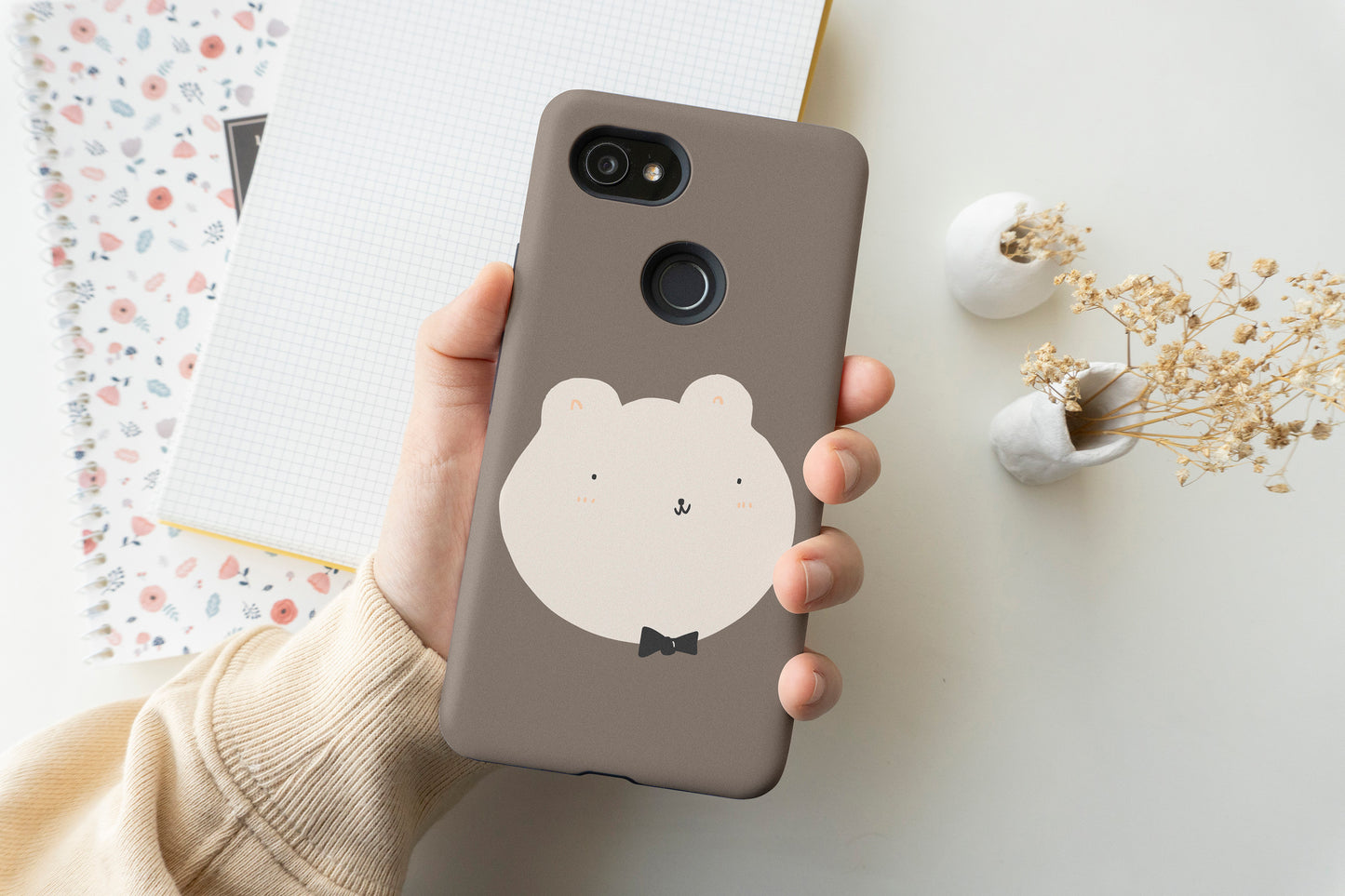White Bear Phone Case