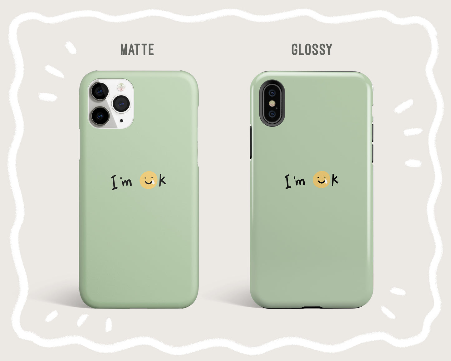 Im OK Phone Case