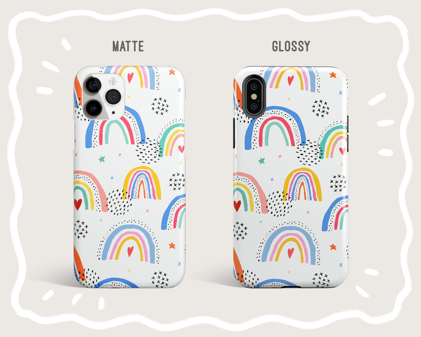 Colourful Rainbow Phone Case
