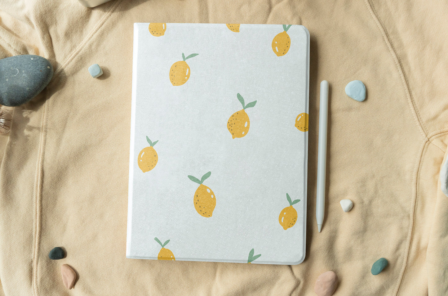 Lemon Pattern iPad Case
