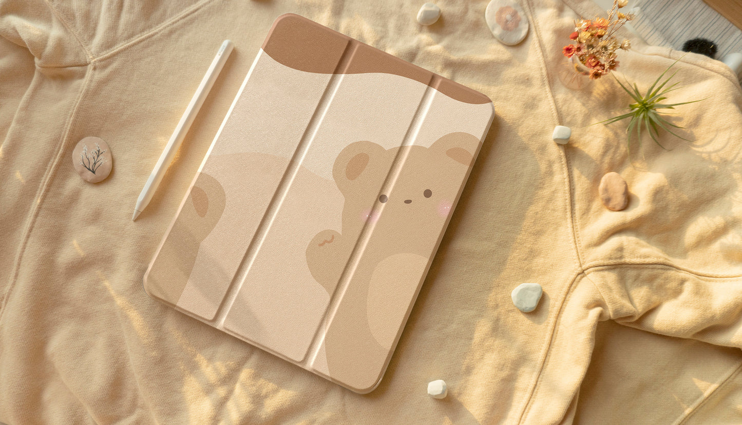 Brown Bear iPad Case