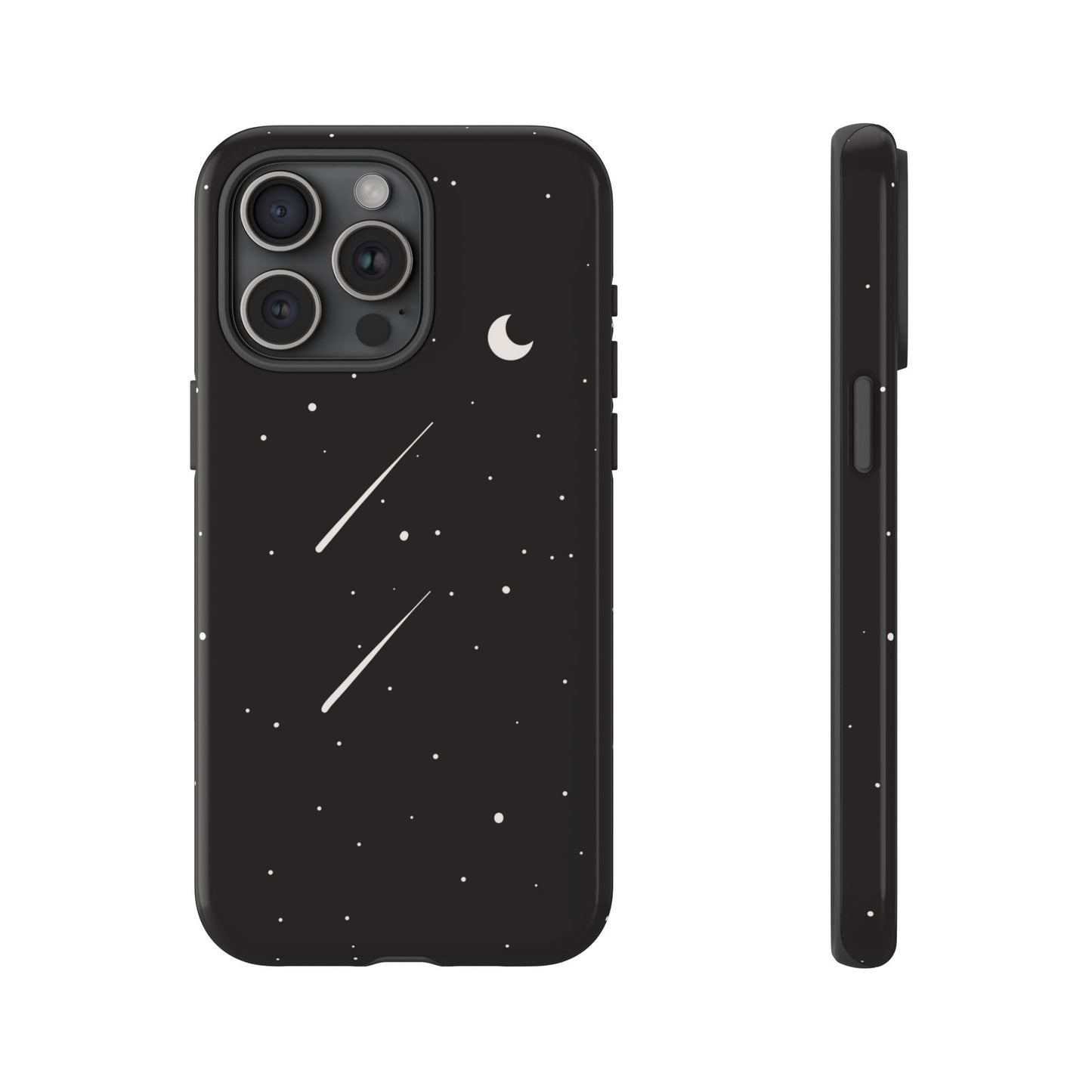 Black Galaxy Art Phone Case