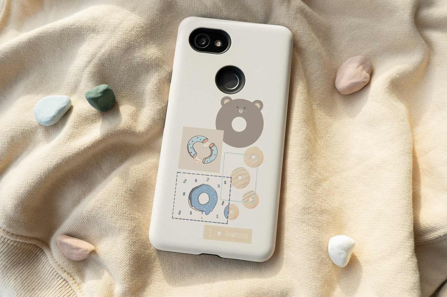 I Love Donuts Phone Case