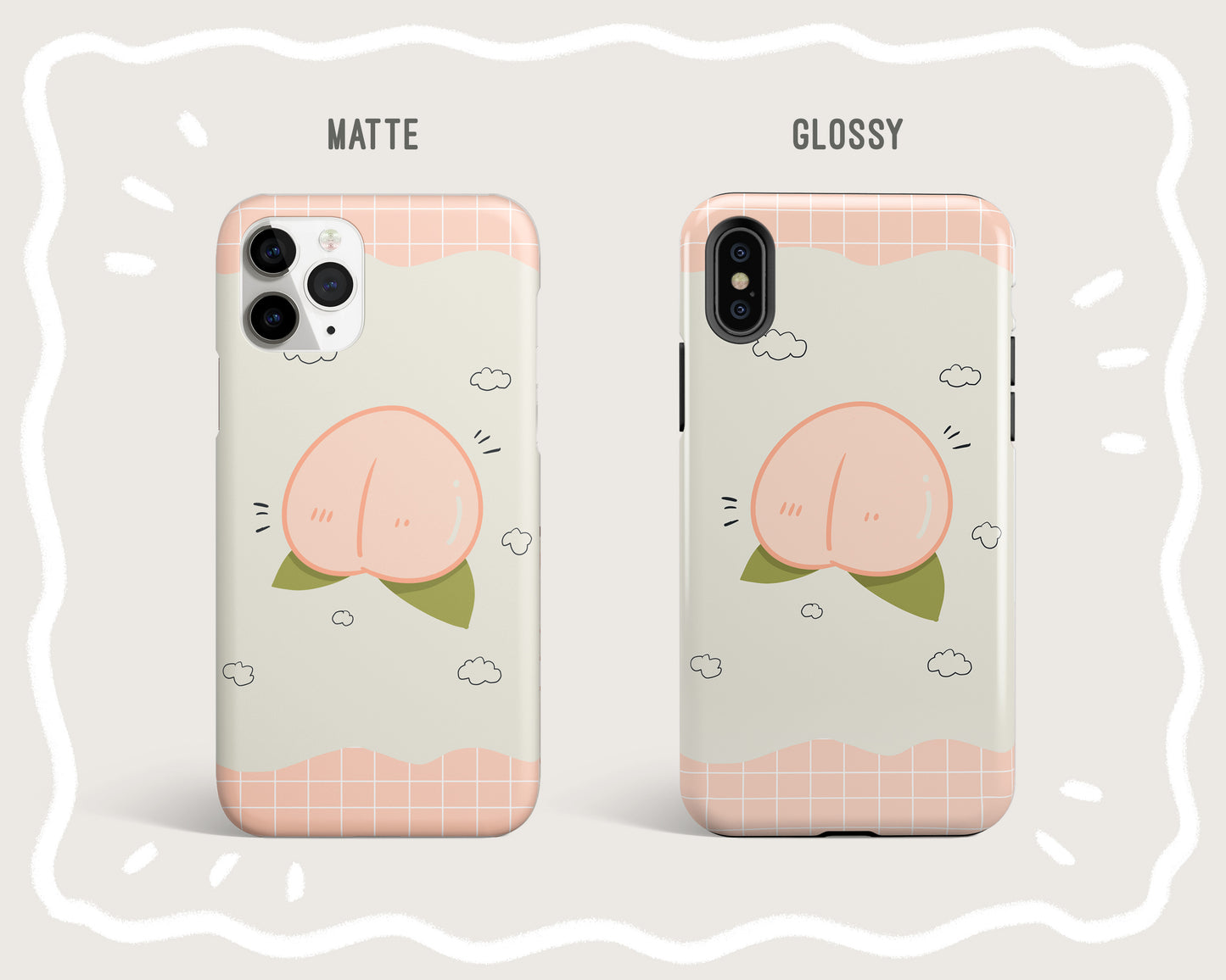 Peach Butt Phone Case