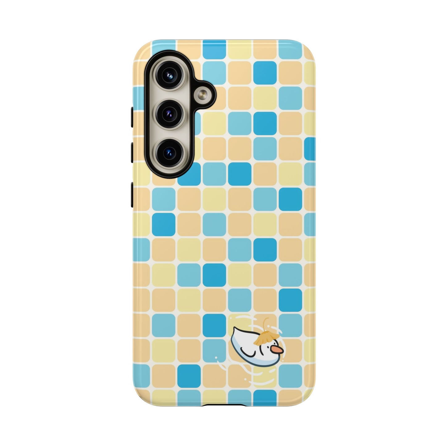 Duck In Swimming Pool Phone Case