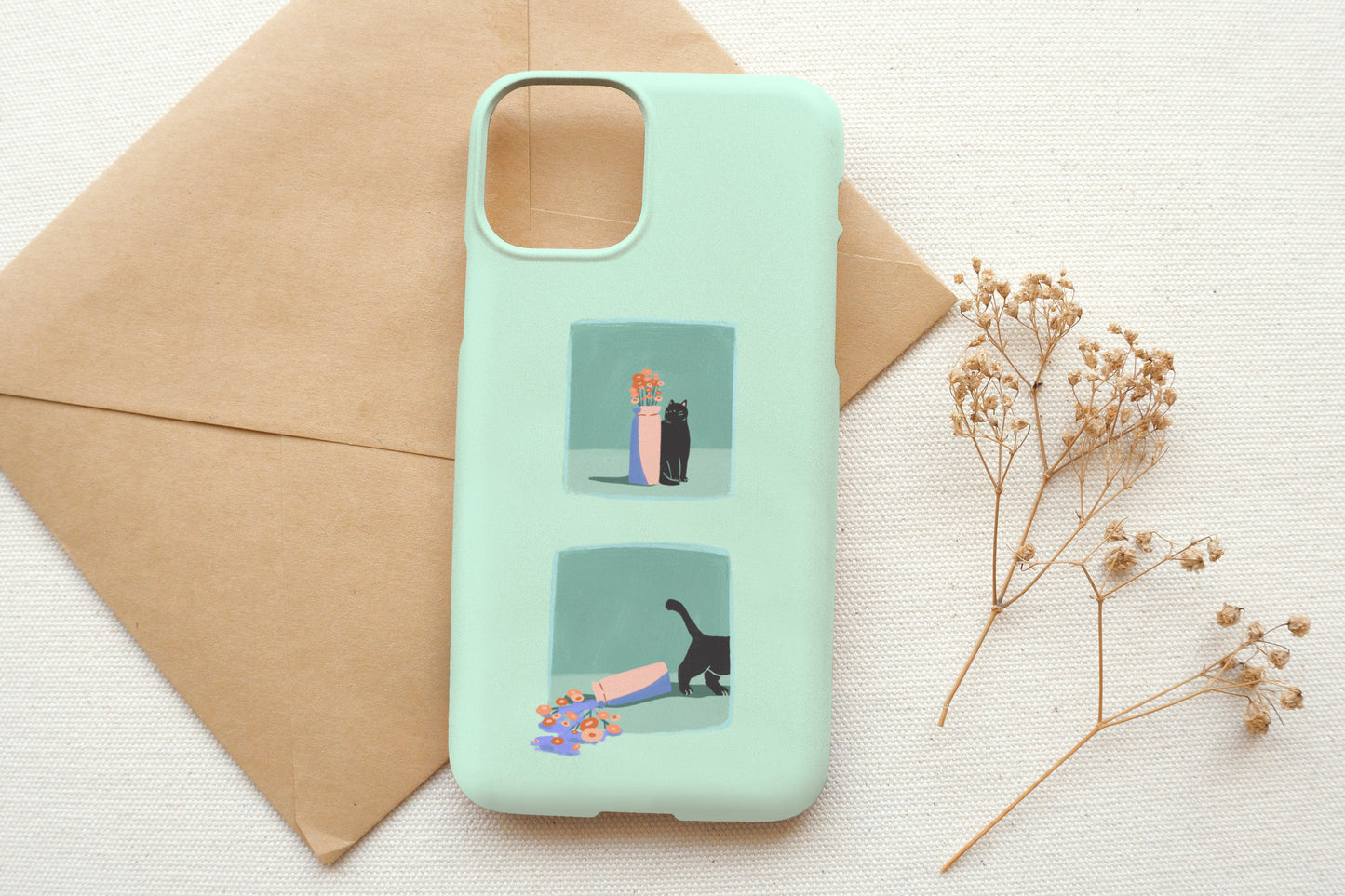 The Story Of The Vase Phone Case