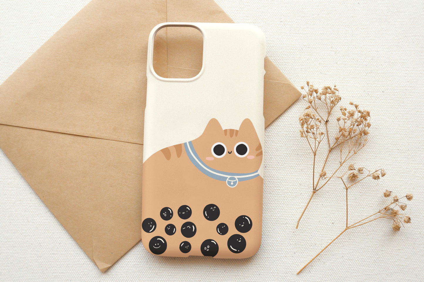 Bubble Tea Cat Phone Case
