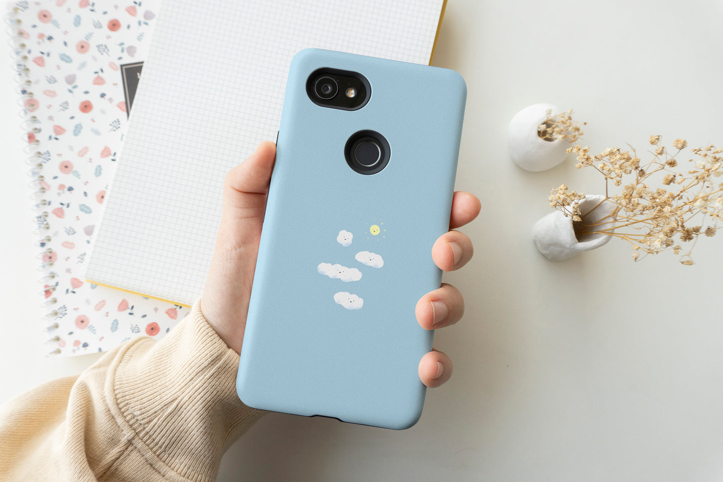 Little Cloud and Sun Phone Case