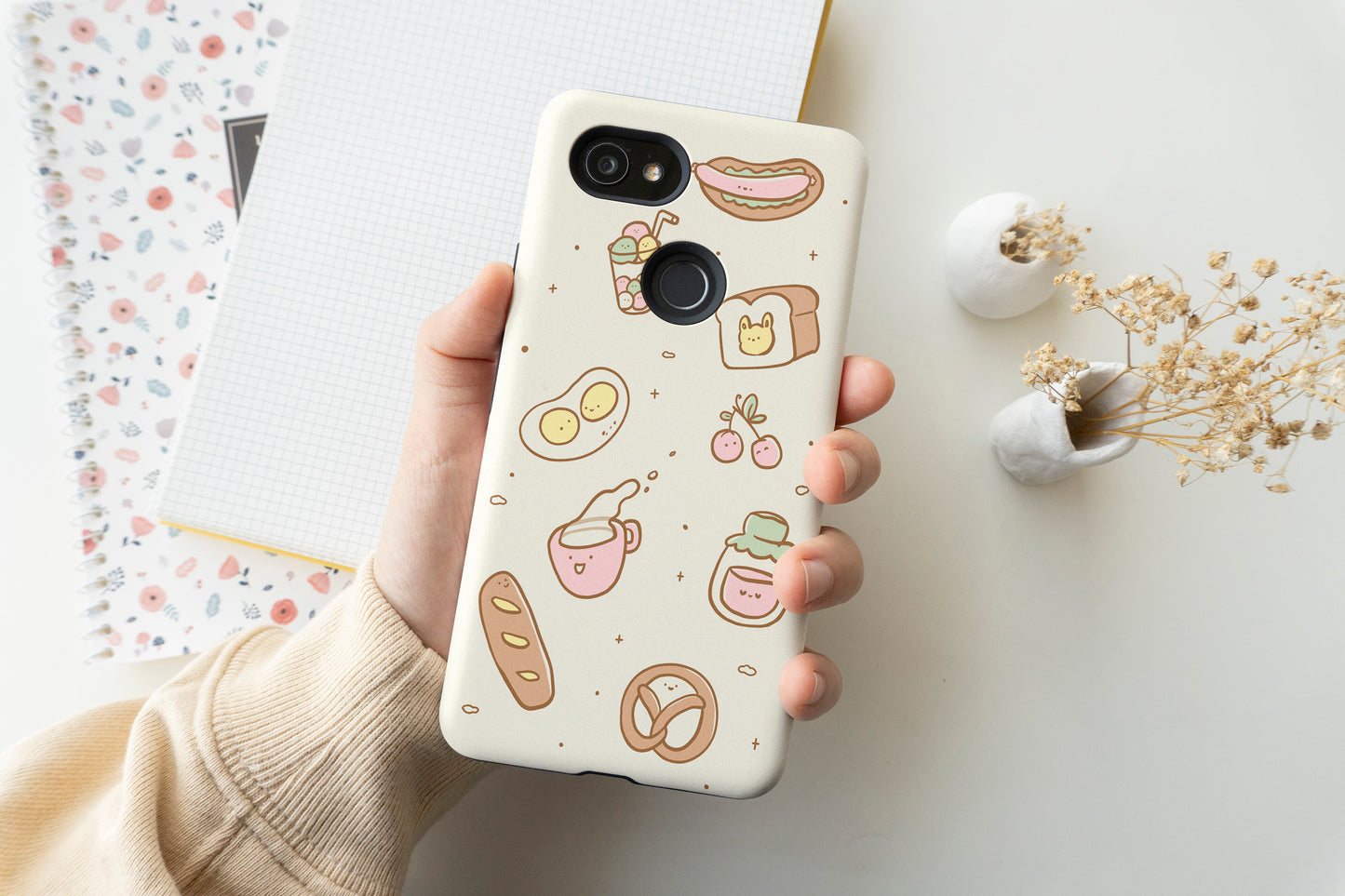 Cute Food Gathering Phone Case