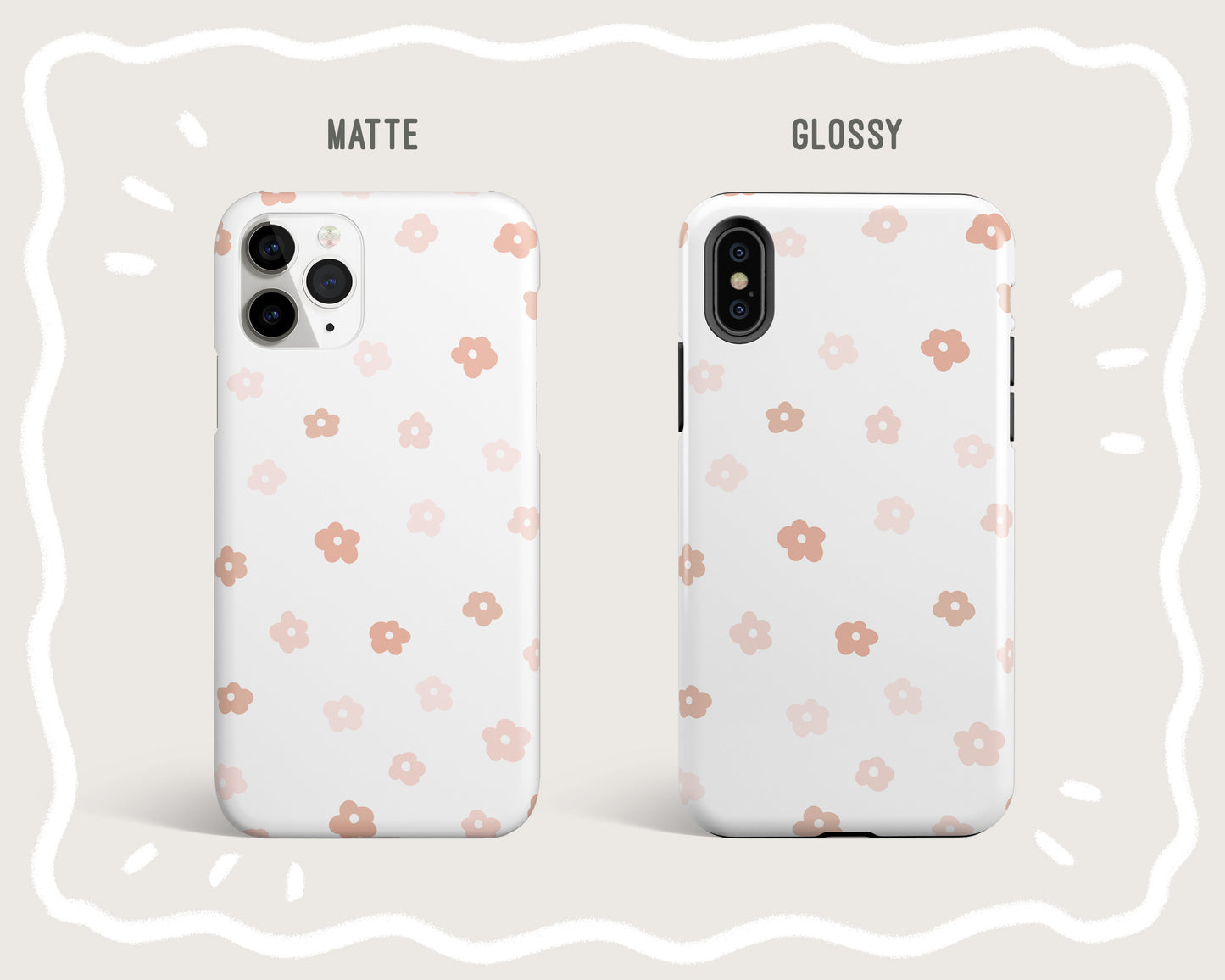 Flower Pattern Phone Case
