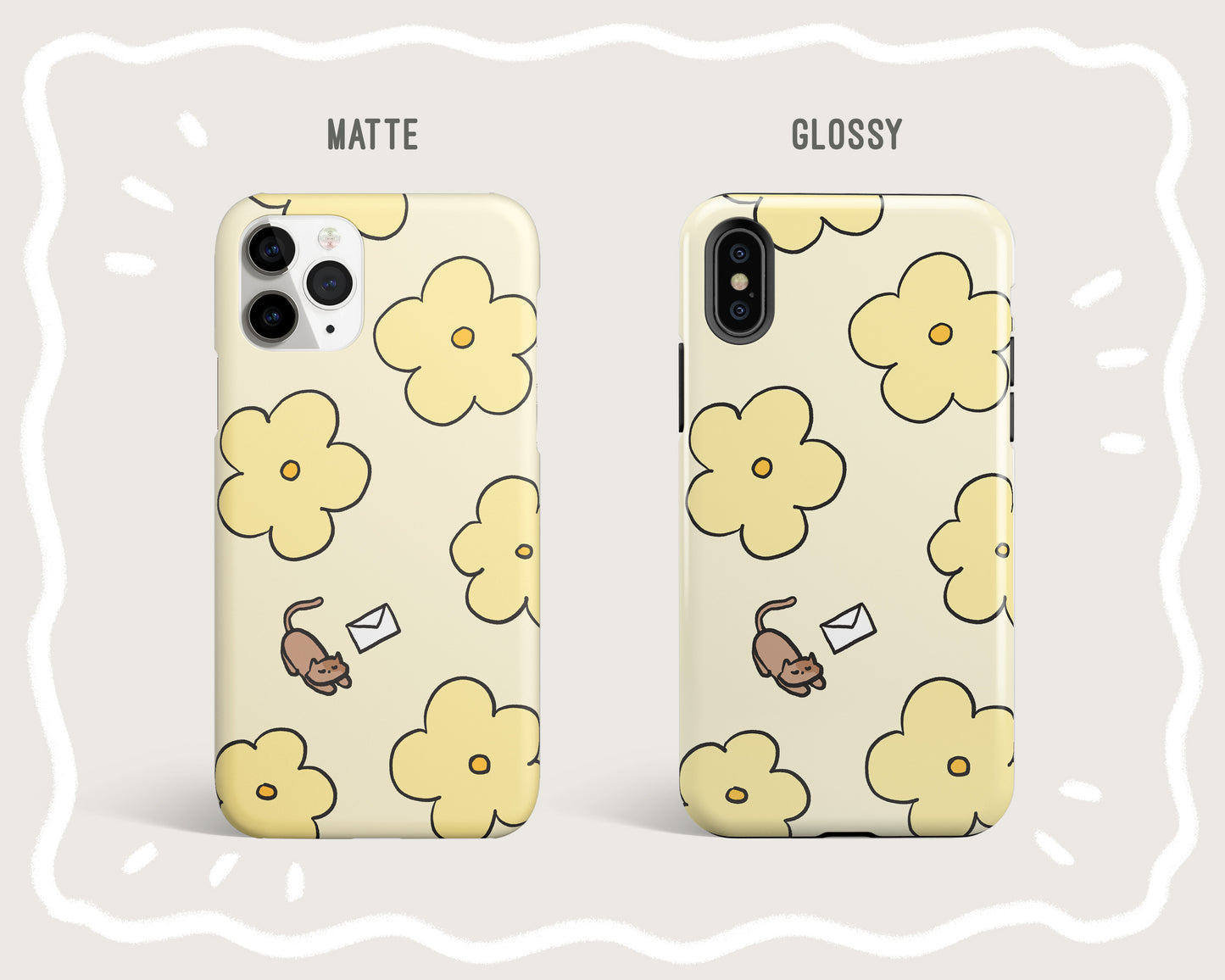 Cat's Secret Letter Phone Case