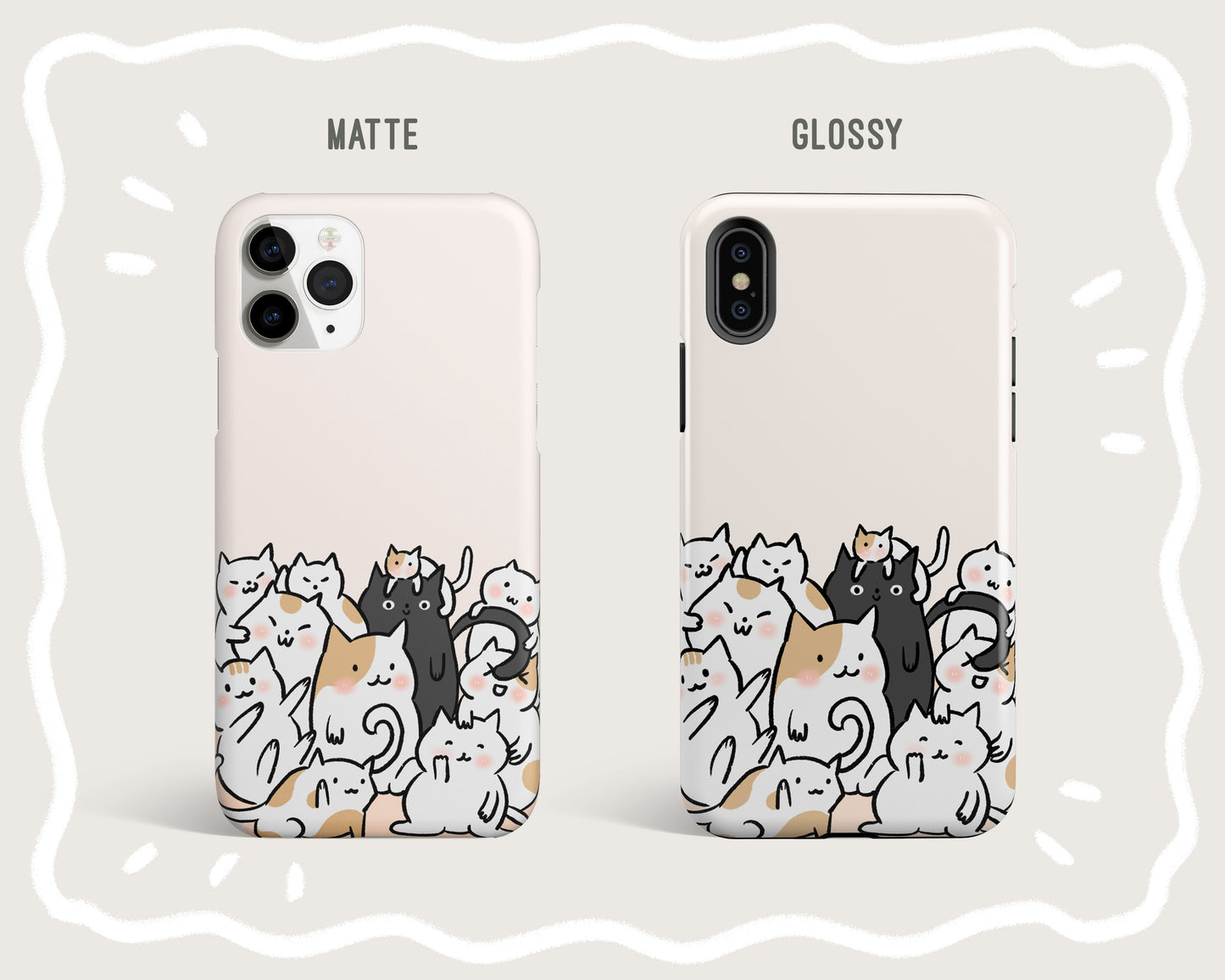 Eleven Cats Phone Case