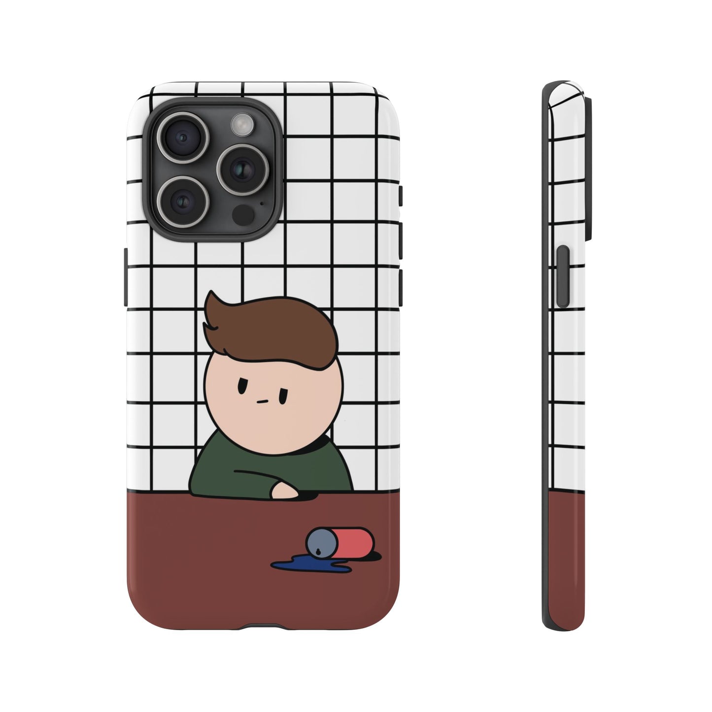 Couple Frustrated Boy Phone Case