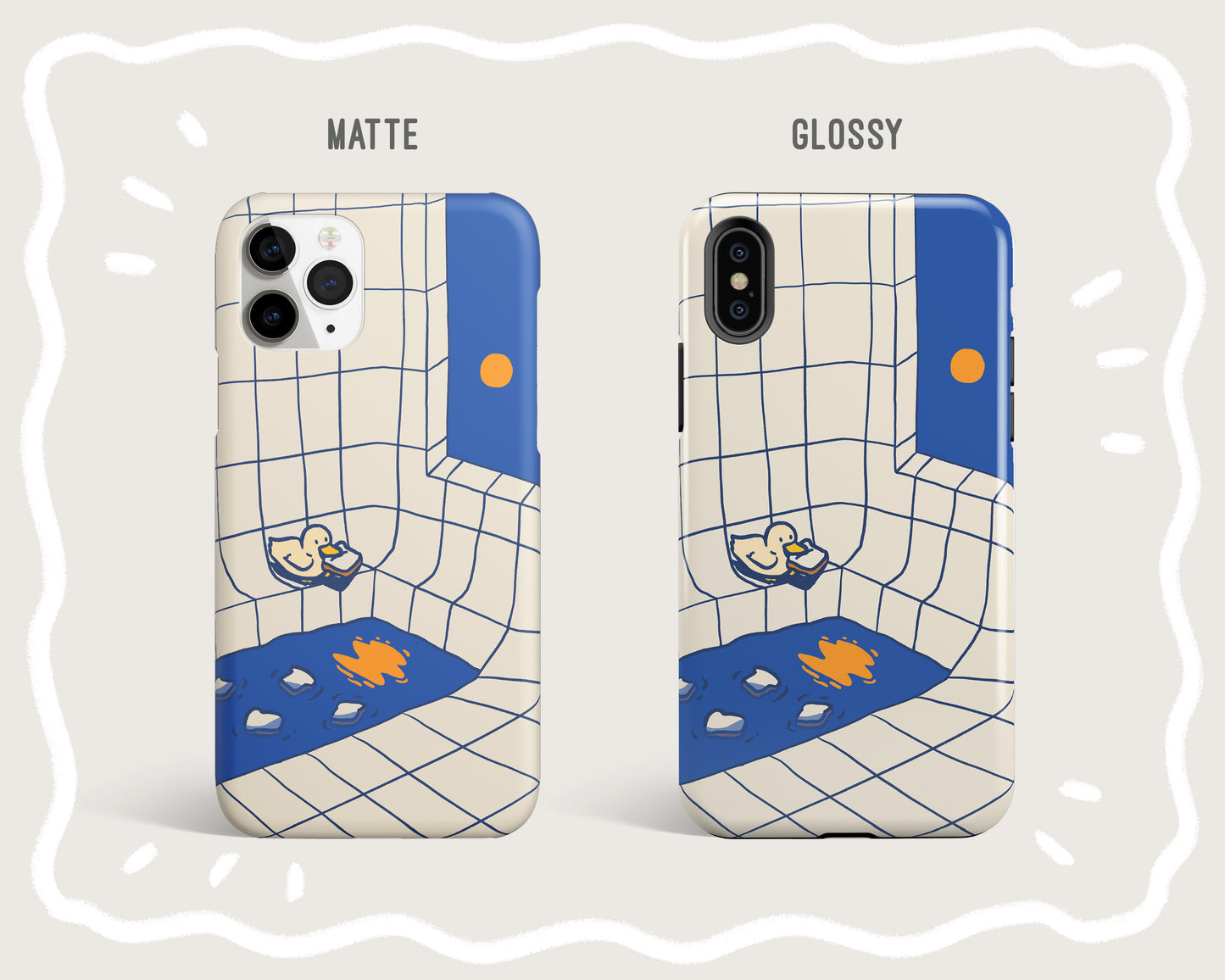 Duck In The Bathroom Phone Case