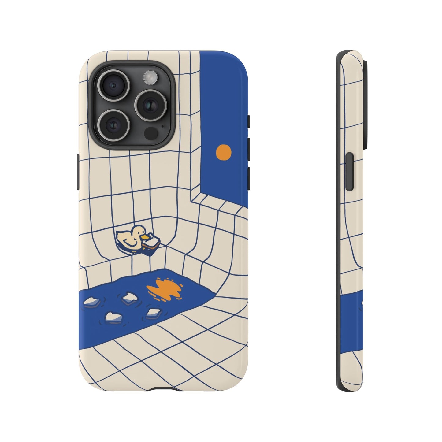 Duck In The Bathroom Phone Case