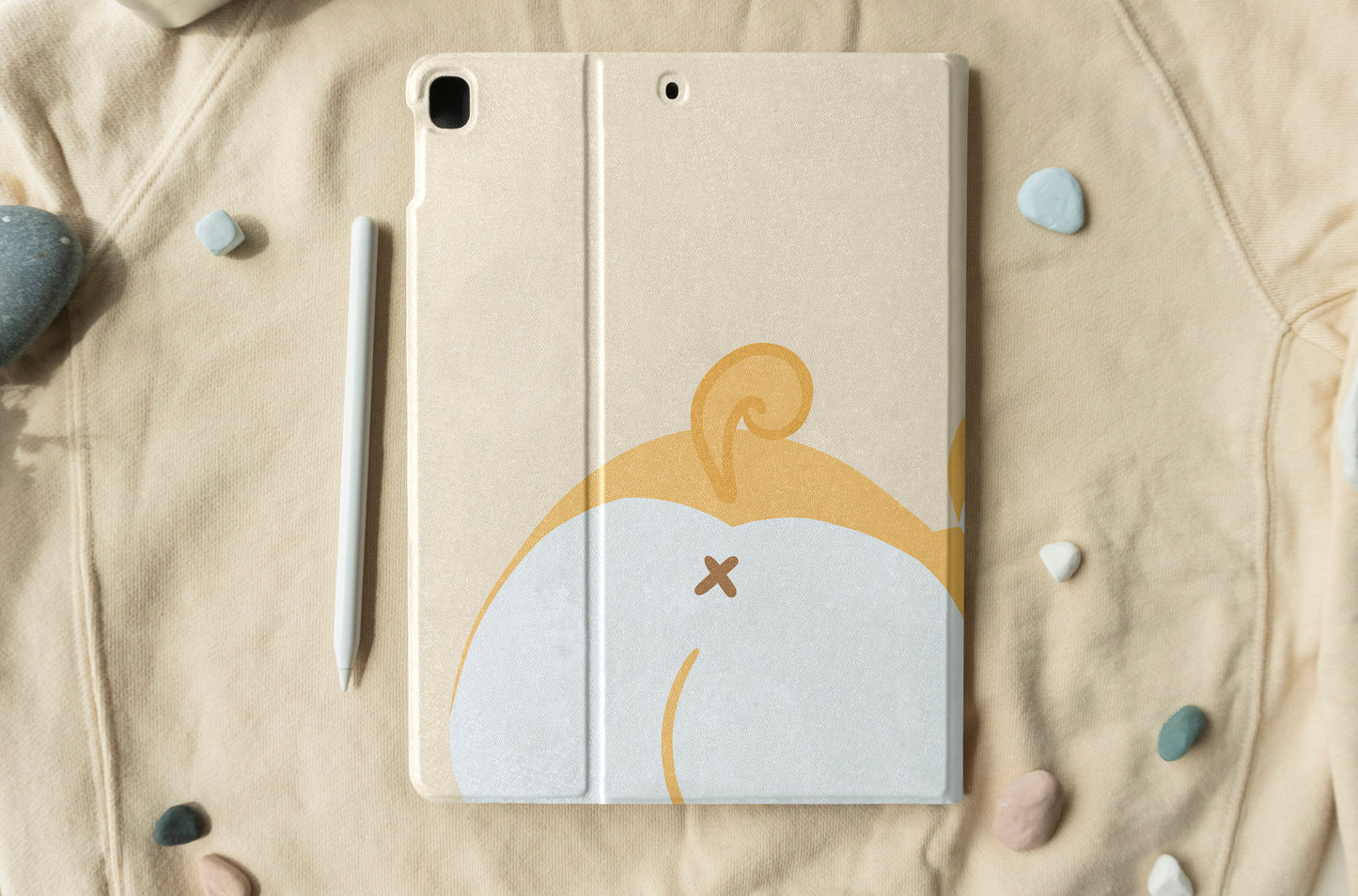 Smiley Shiba iPad Case