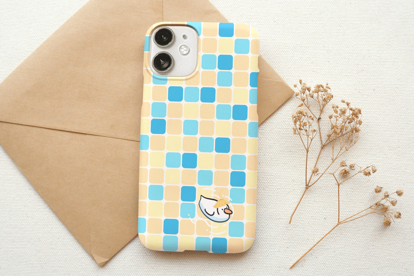 Duck In Swimming Pool Phone Case