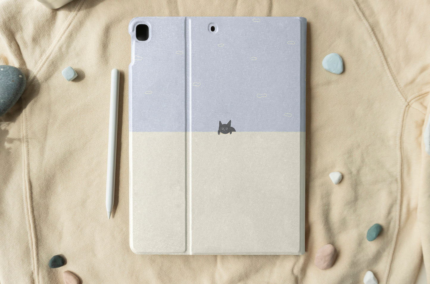 Black Cat iPad Case