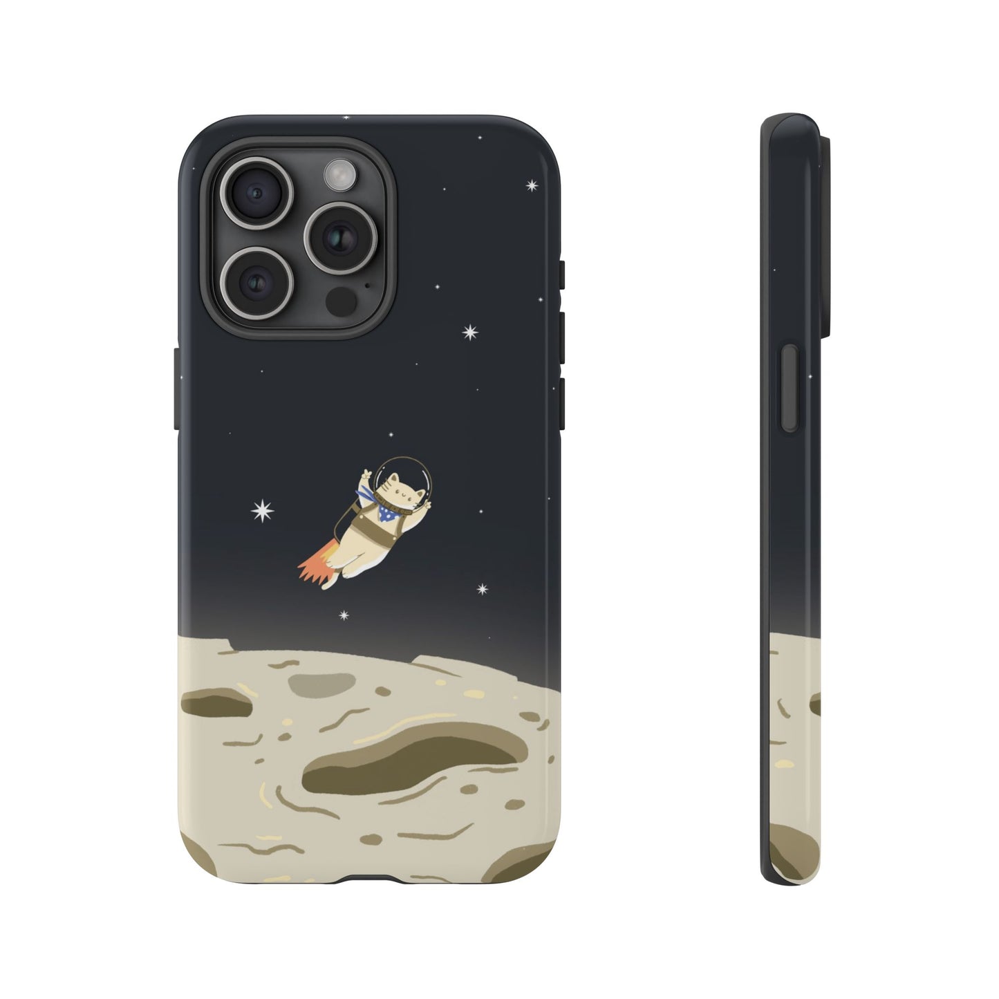 Cat Astronaut Phone Case
