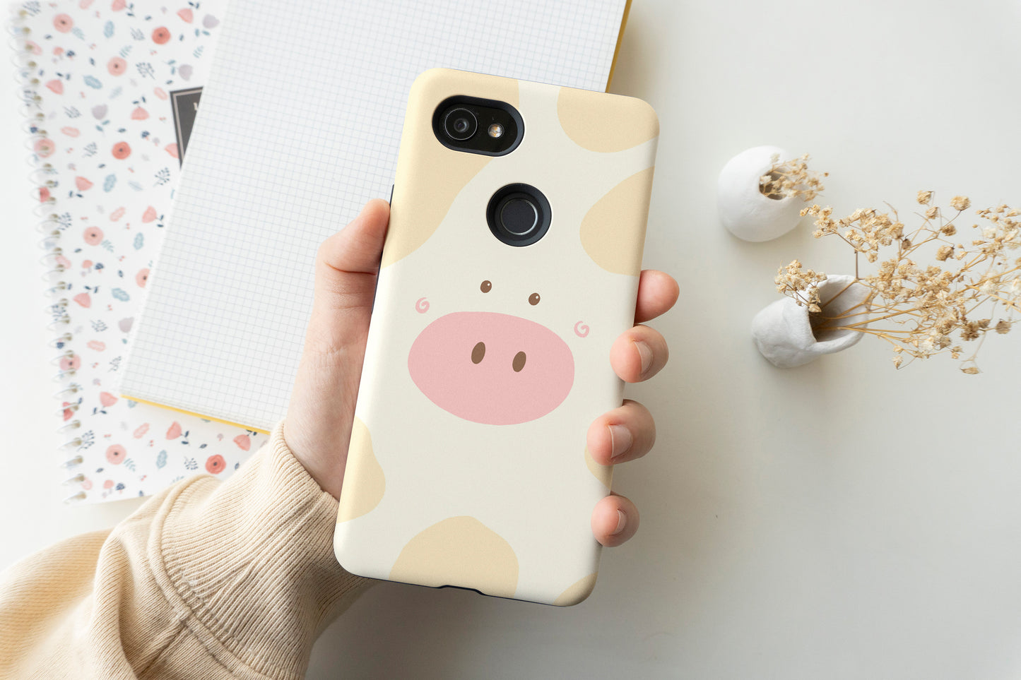 Cute Cow Face Phone Case