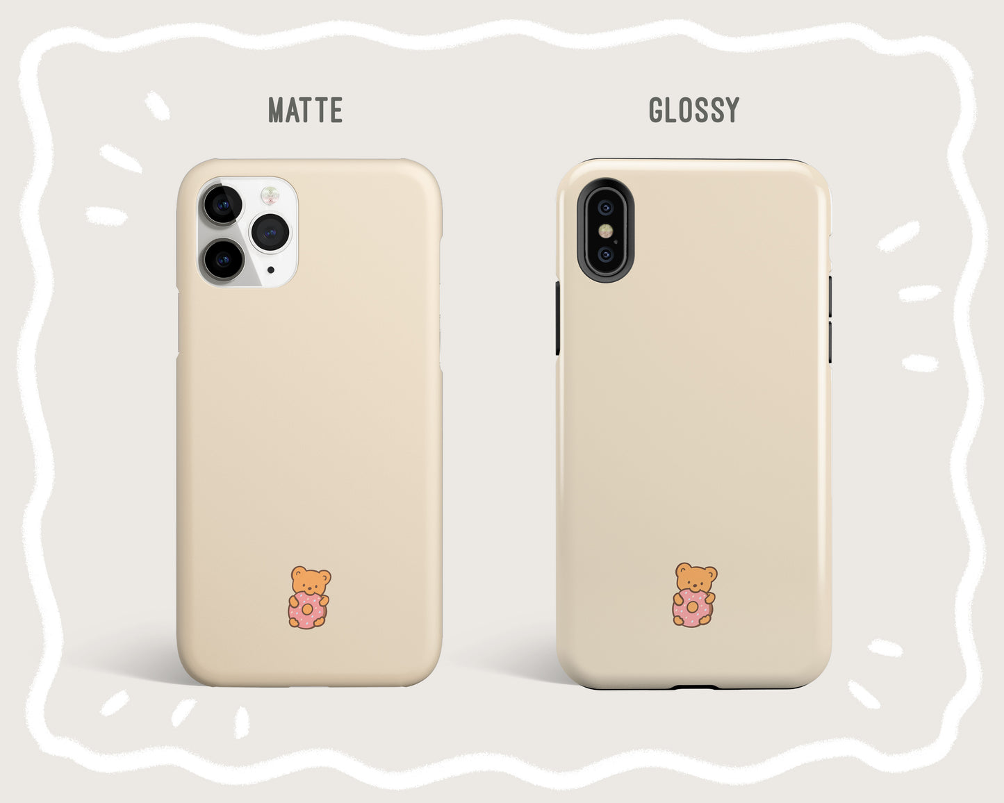 Mini Series Bear Phone Case