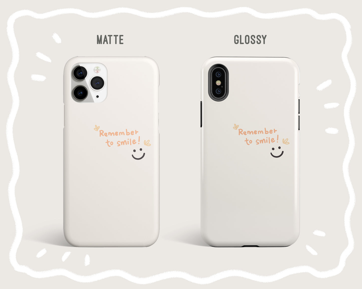 Remember to Smile Phone Case