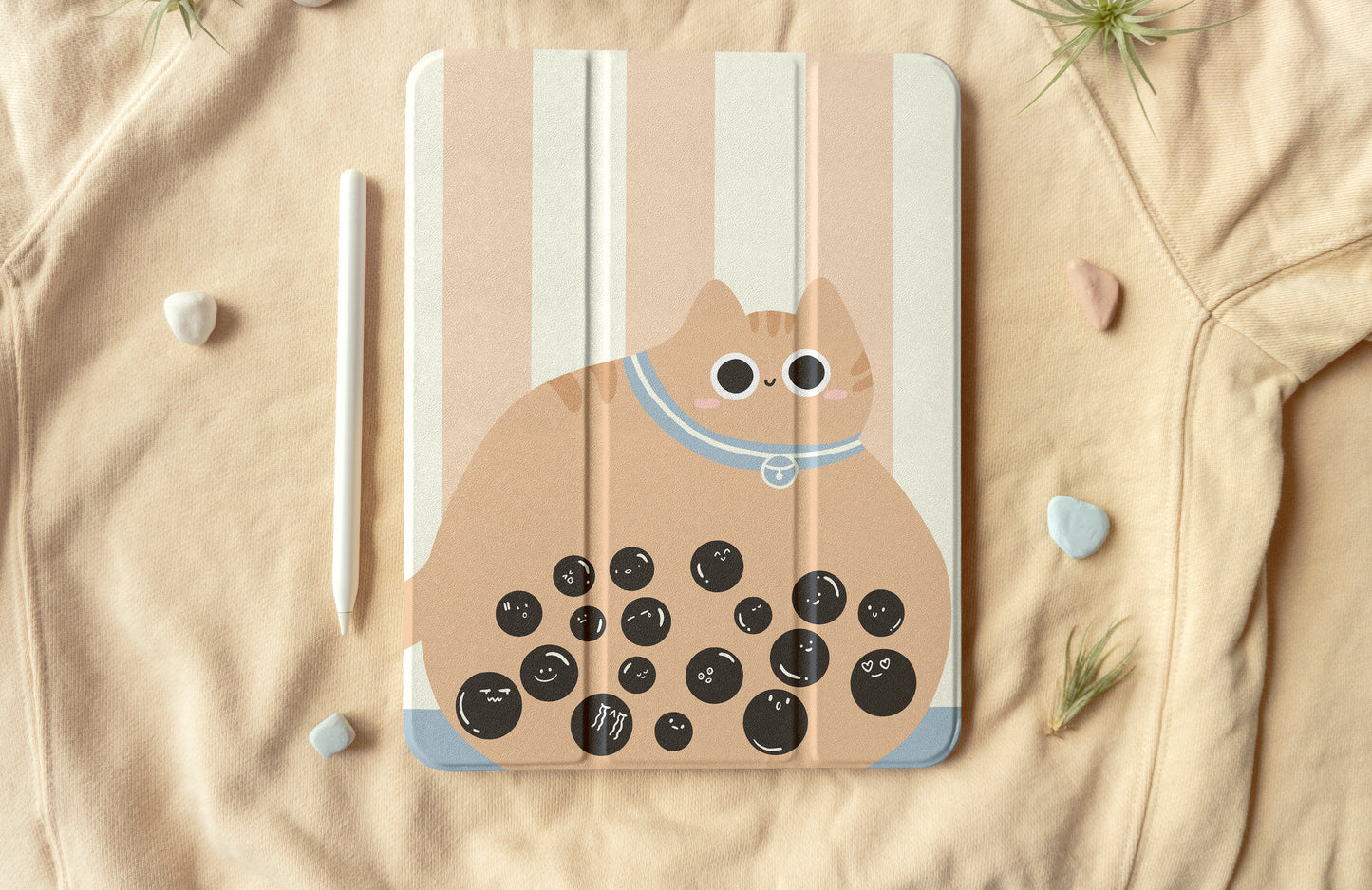 Bubble Tea Cat iPad Case