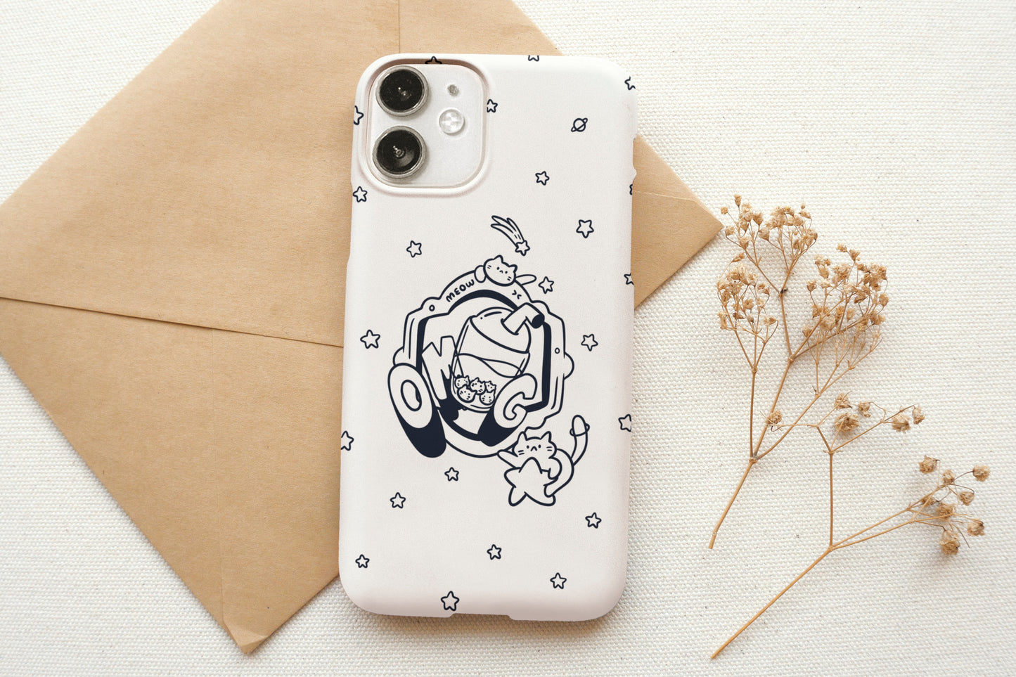 OMG Meow Cat Phone Case