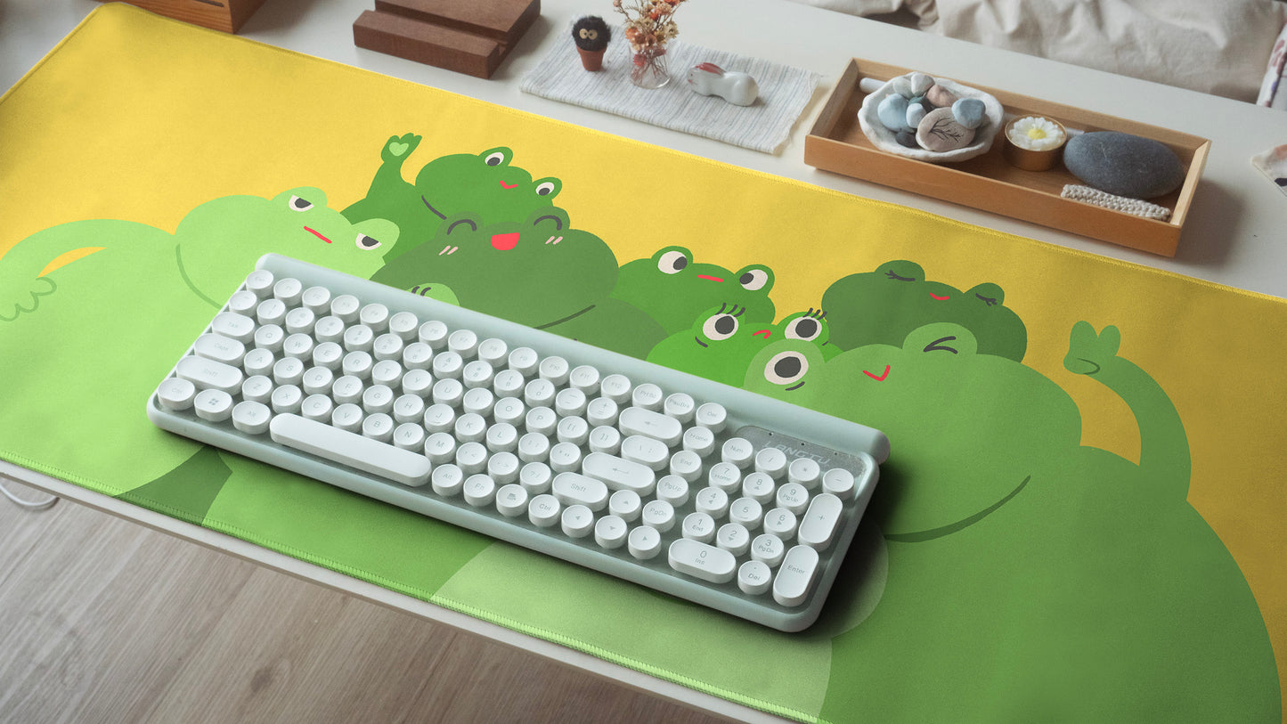 Frogtobomb Desk Pad