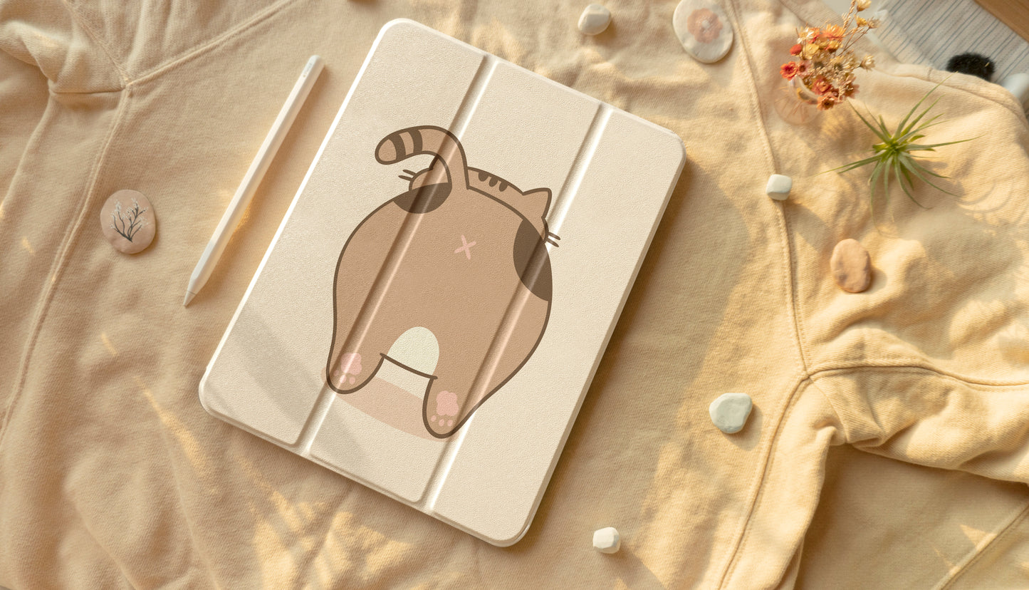 Meow Butt iPad Case