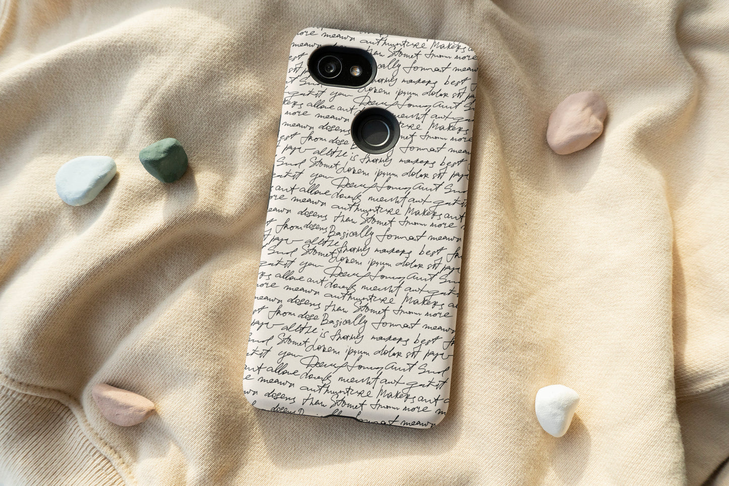Art of Vintage Words Phone Case