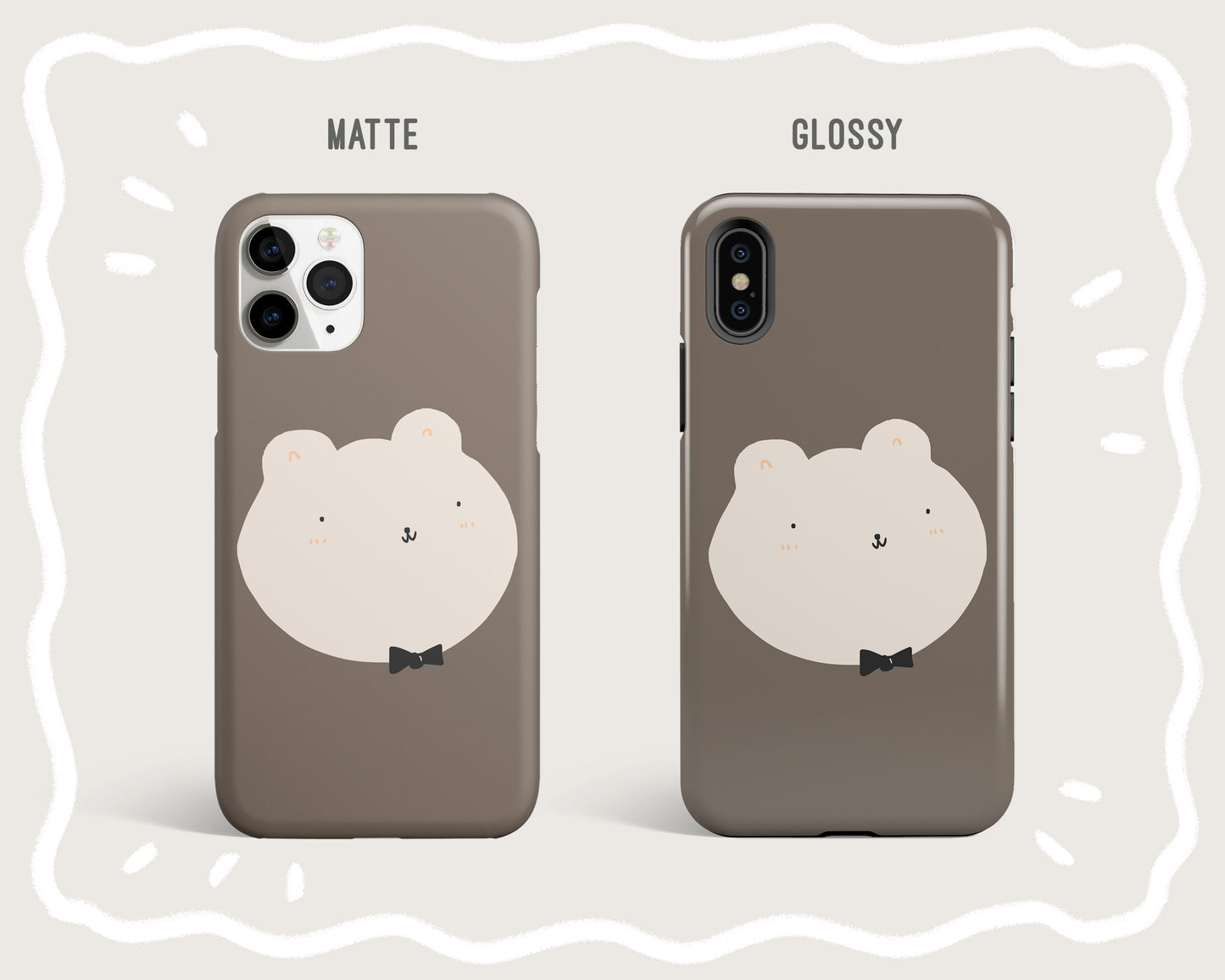 White Bear Phone Case