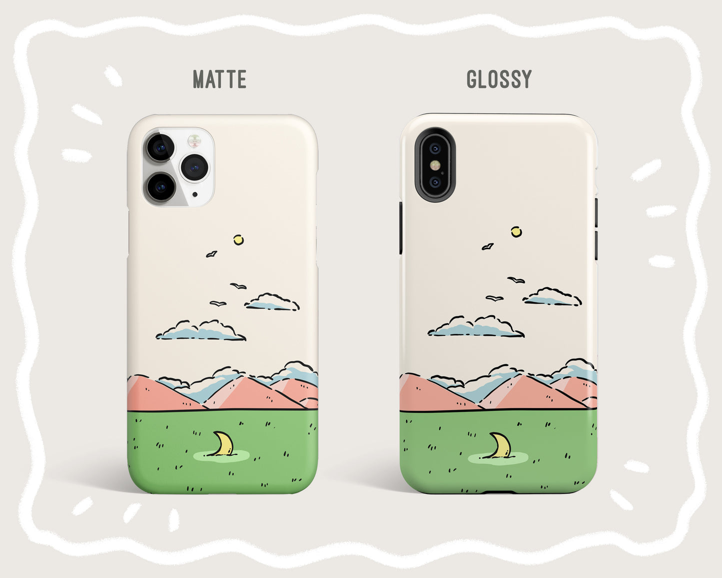 Moon Resting Place Phone Case