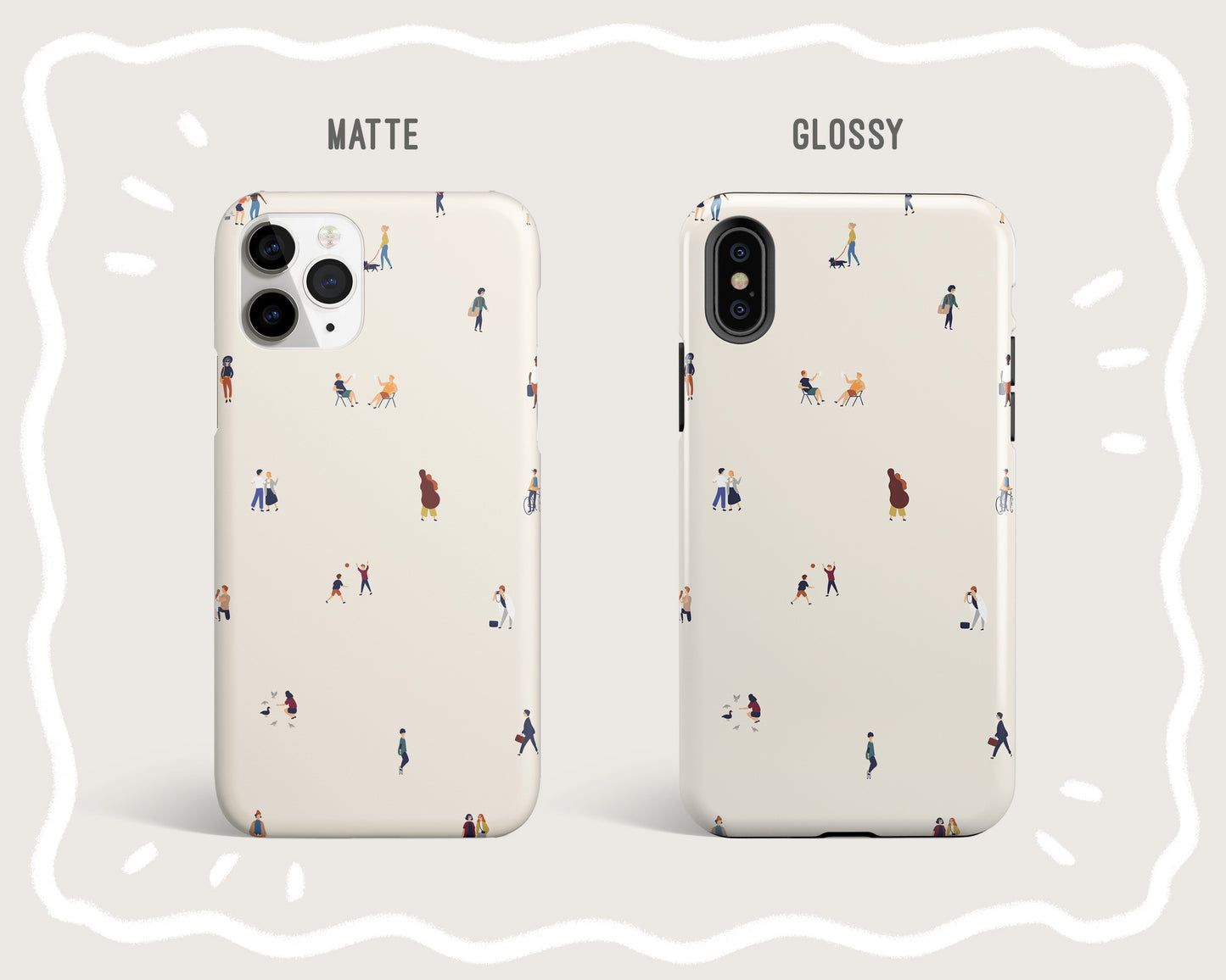 Miniature Human Art Phone Case