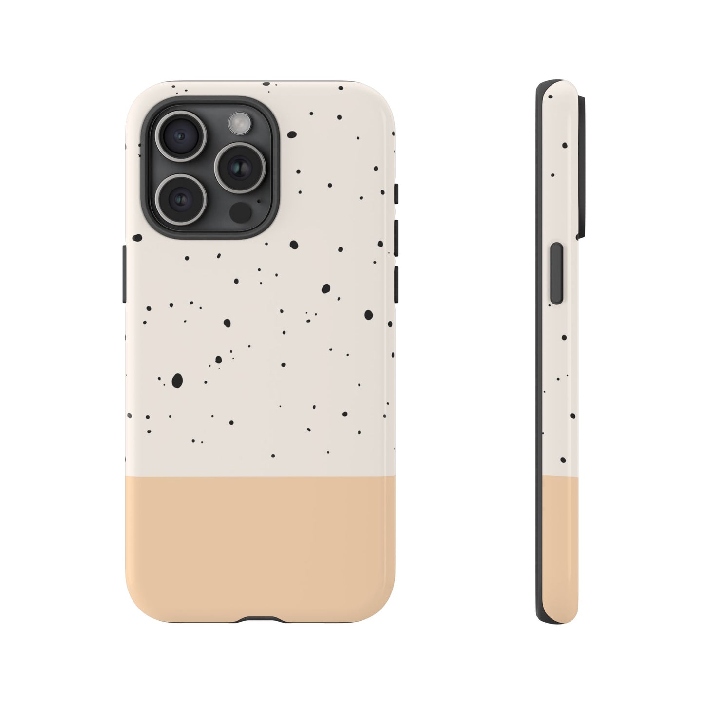 Neutral Dotted Phone Case