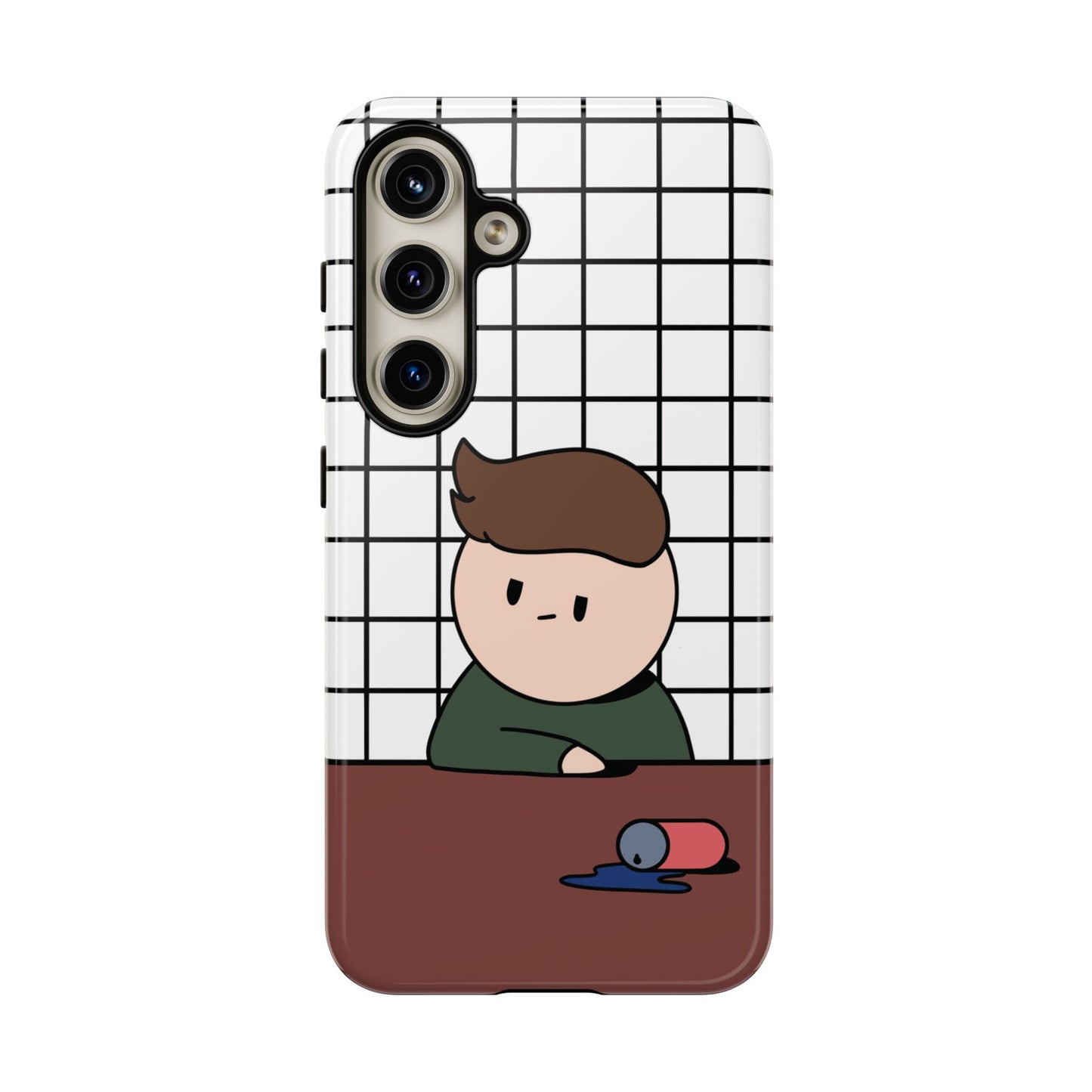 Couple Frustrated Boy Phone Case