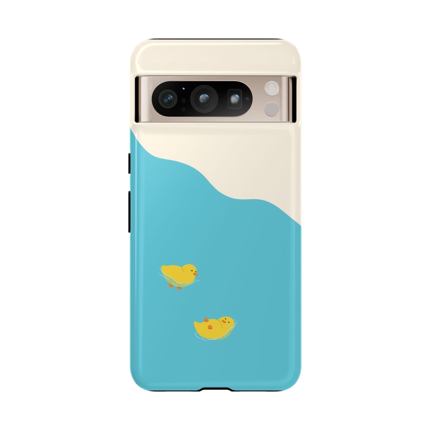 Two Swimming Ducks Phone Case