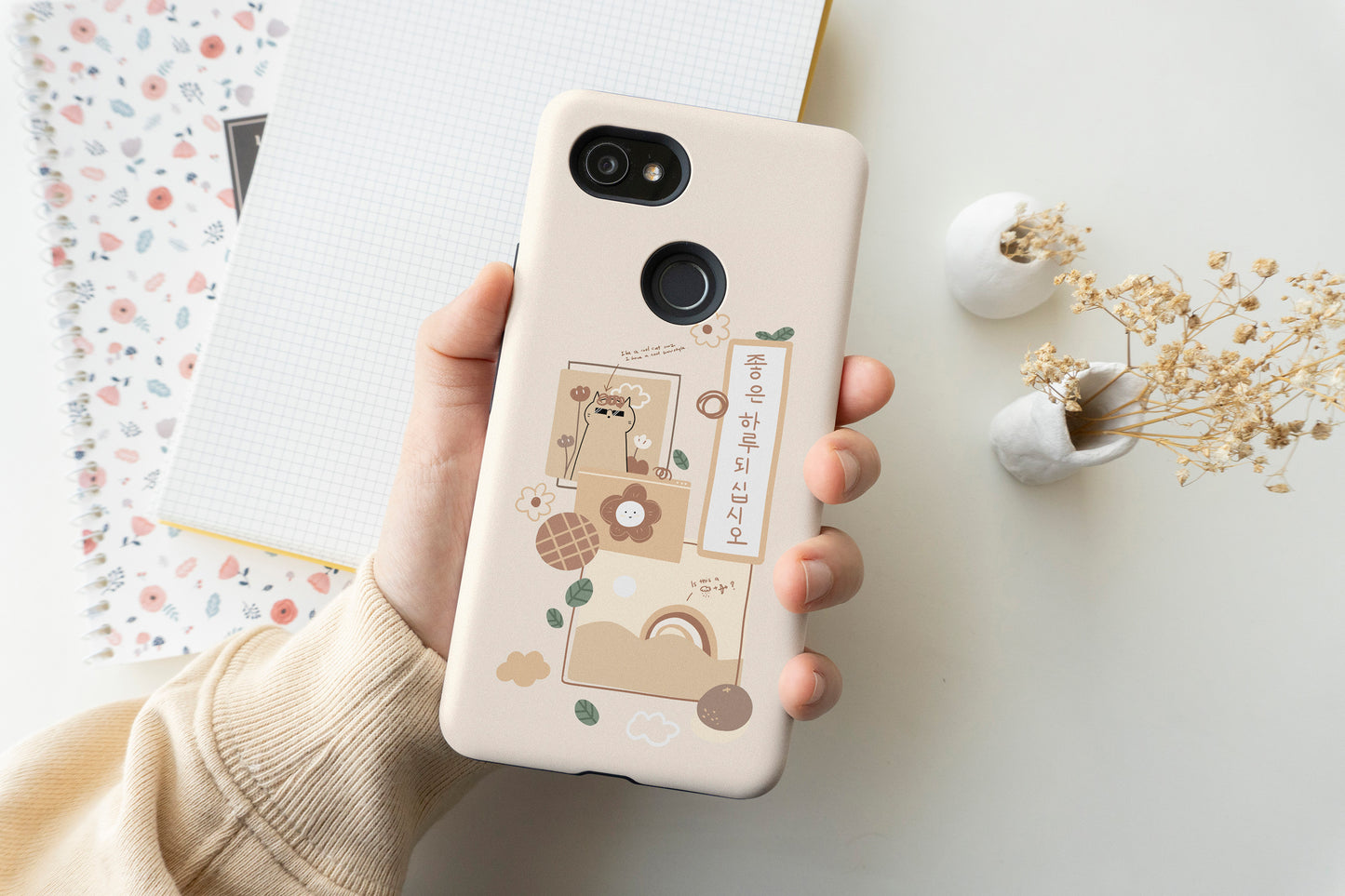 Korea Vibe Collage Art Phone Case