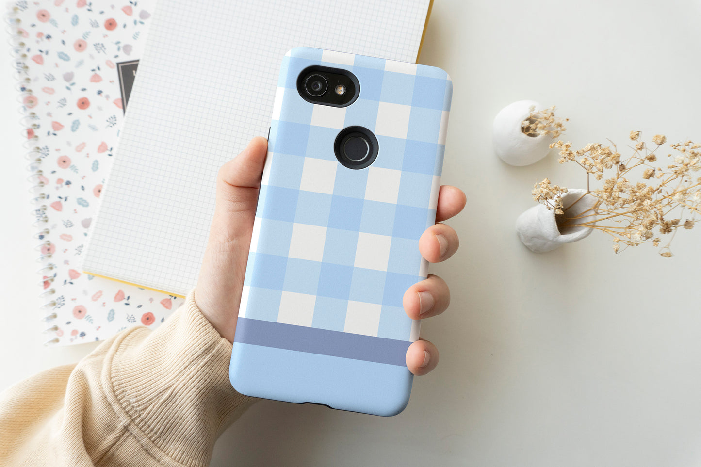Blue Stripe Phone Case