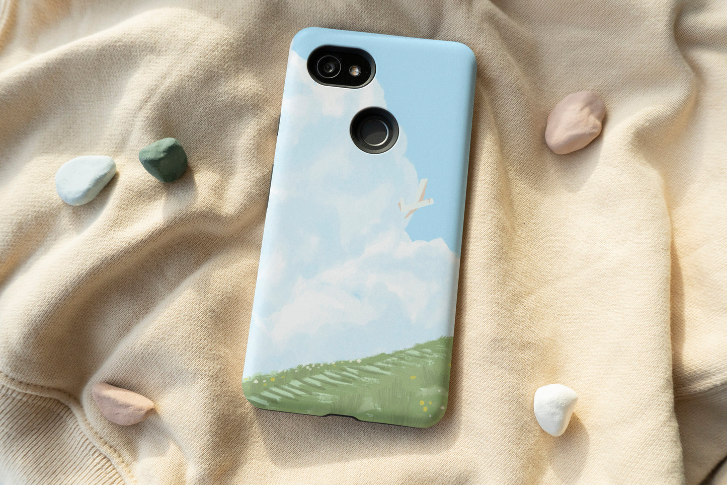 A Windy Day Phone Case