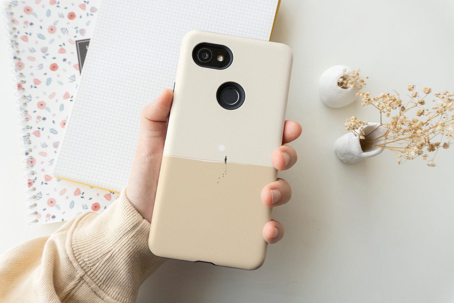 Walking To The Sun Phone Case