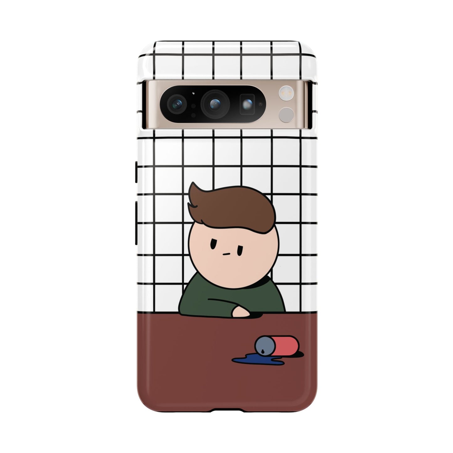 Couple Frustrated Boy Phone Case