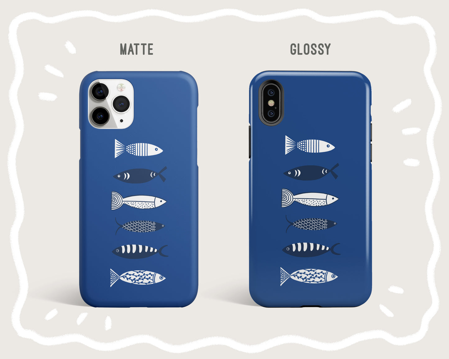 Art Of Fishes Phone Case