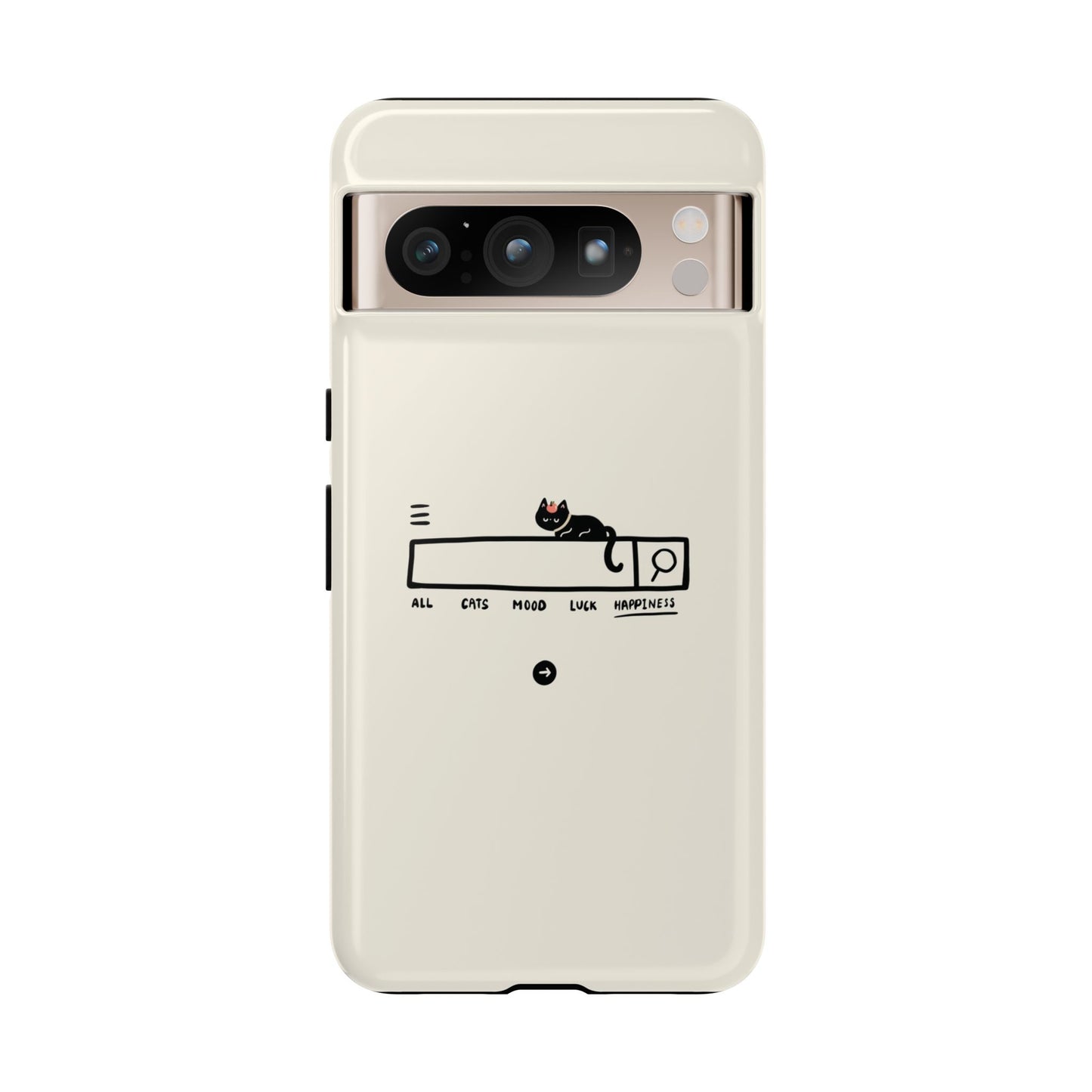 Happiness Search Phone Case